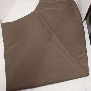 Dress Barn Womens Brown Dress Pants, Flare Leg, Career Trousers, Sz:18 RN:19747